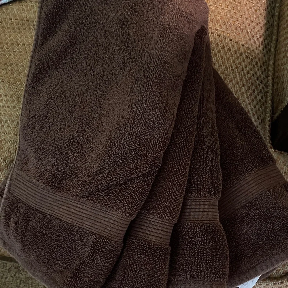 Luxurious Brown hand towels Set of 4